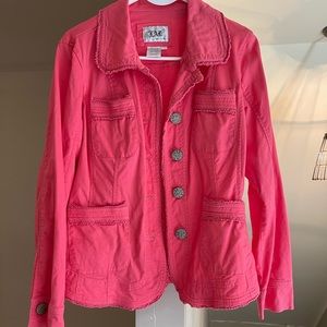 Coral blazer